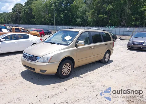 2011 Kia Sedona Lx from USA, damaged, VIN KNDMG4C76B6365750
